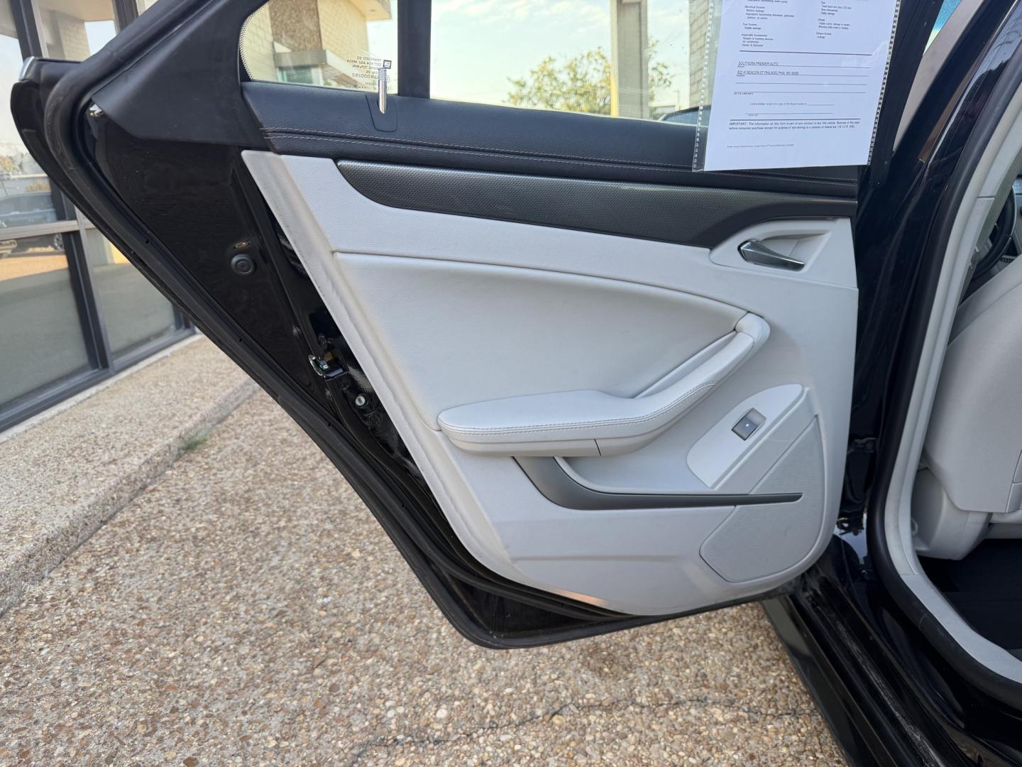 2012 BLACK CADILLAC CTS BASE (1G6DC5E56C0) , located at 922 W. Beacon St., Philadelphia, MS, 39350, (601) 650-3675, 32.770447, -89.127151- Photo#12
