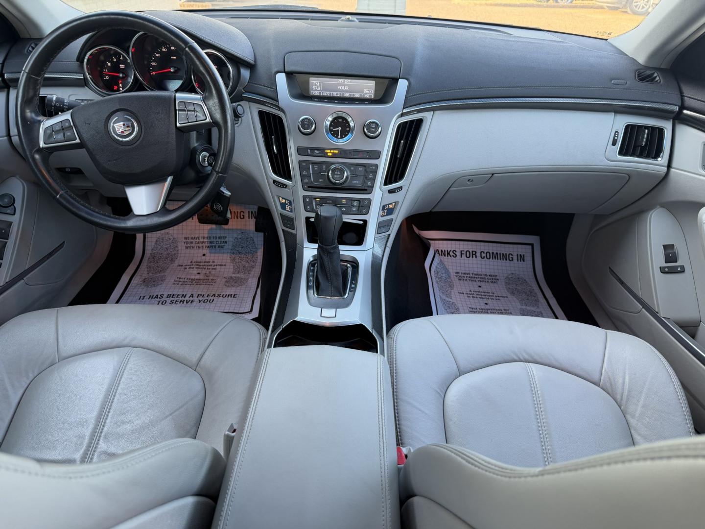 2012 BLACK CADILLAC CTS BASE (1G6DC5E56C0) , located at 922 W. Beacon St., Philadelphia, MS, 39350, (601) 650-3675, 32.770447, -89.127151- Photo#16