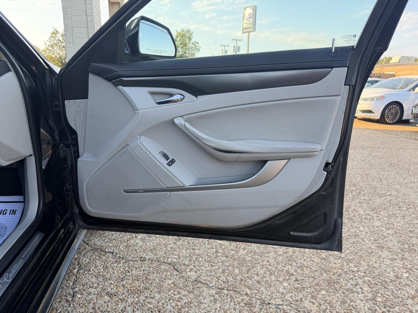 2012 BLACK CADILLAC CTS BASE (1G6DC5E56C0) , located at 922 W. Beacon St., Philadelphia, MS, 39350, (601) 650-3675, 32.770447, -89.127151- Photo#11