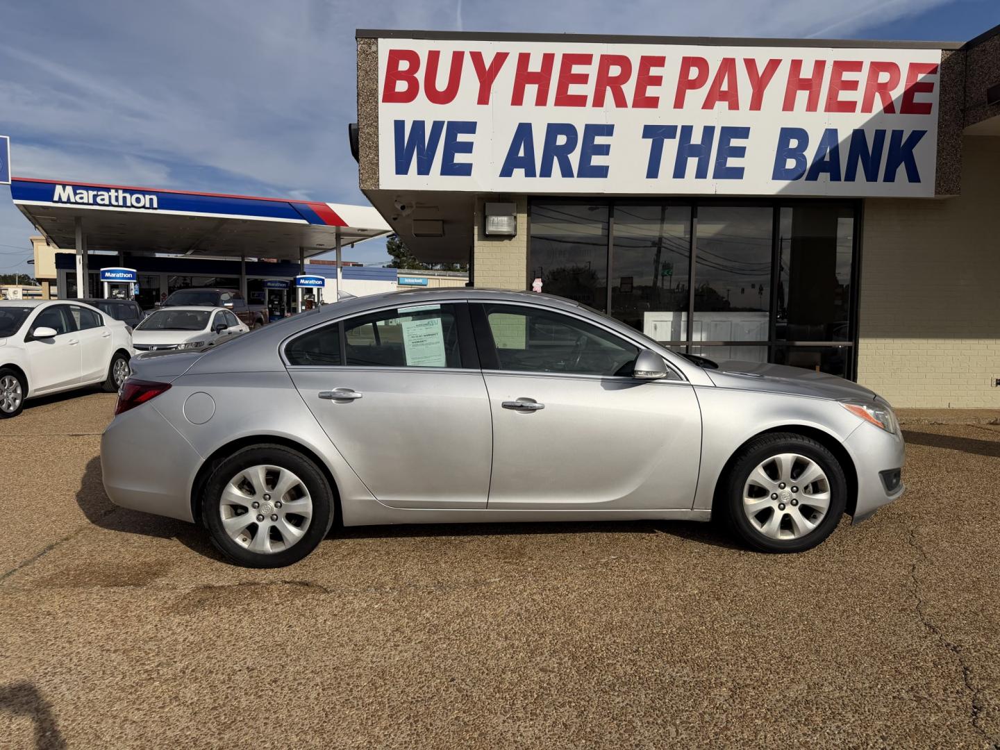 2014 SILVER BUICK REGAL (2G4GM5ER0E9) , located at 922 W. Beacon St., Philadelphia, MS, 39350, (601) 650-3675, 32.770447, -89.127151- Photo#6
