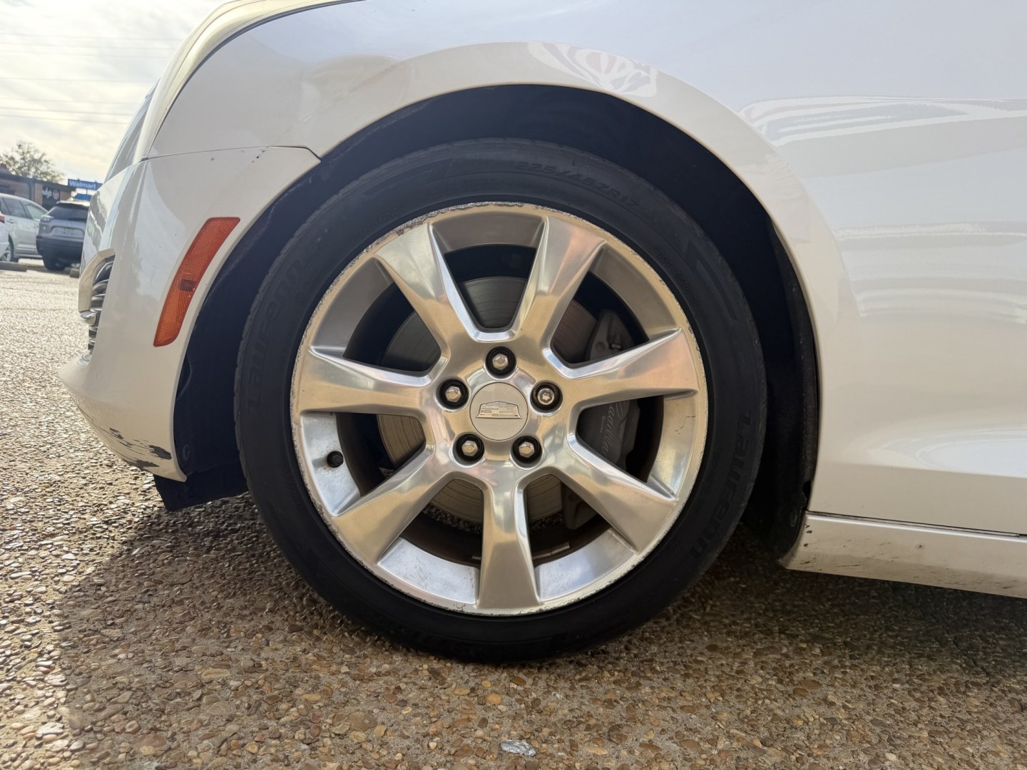 2015 WHITE CADILLAC ATS LUXURY (1G6AH5RX9F0) , located at 922 W. Beacon St., Philadelphia, MS, 39350, (601) 650-3675, 32.770447, -89.127151- Photo#7