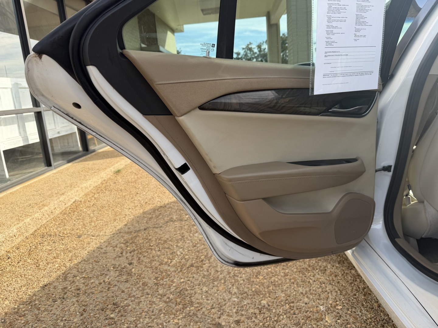 2015 WHITE CADILLAC ATS LUXURY (1G6AH5RX9F0) , located at 922 W. Beacon St., Philadelphia, MS, 39350, (601) 650-3675, 32.770447, -89.127151- Photo#12