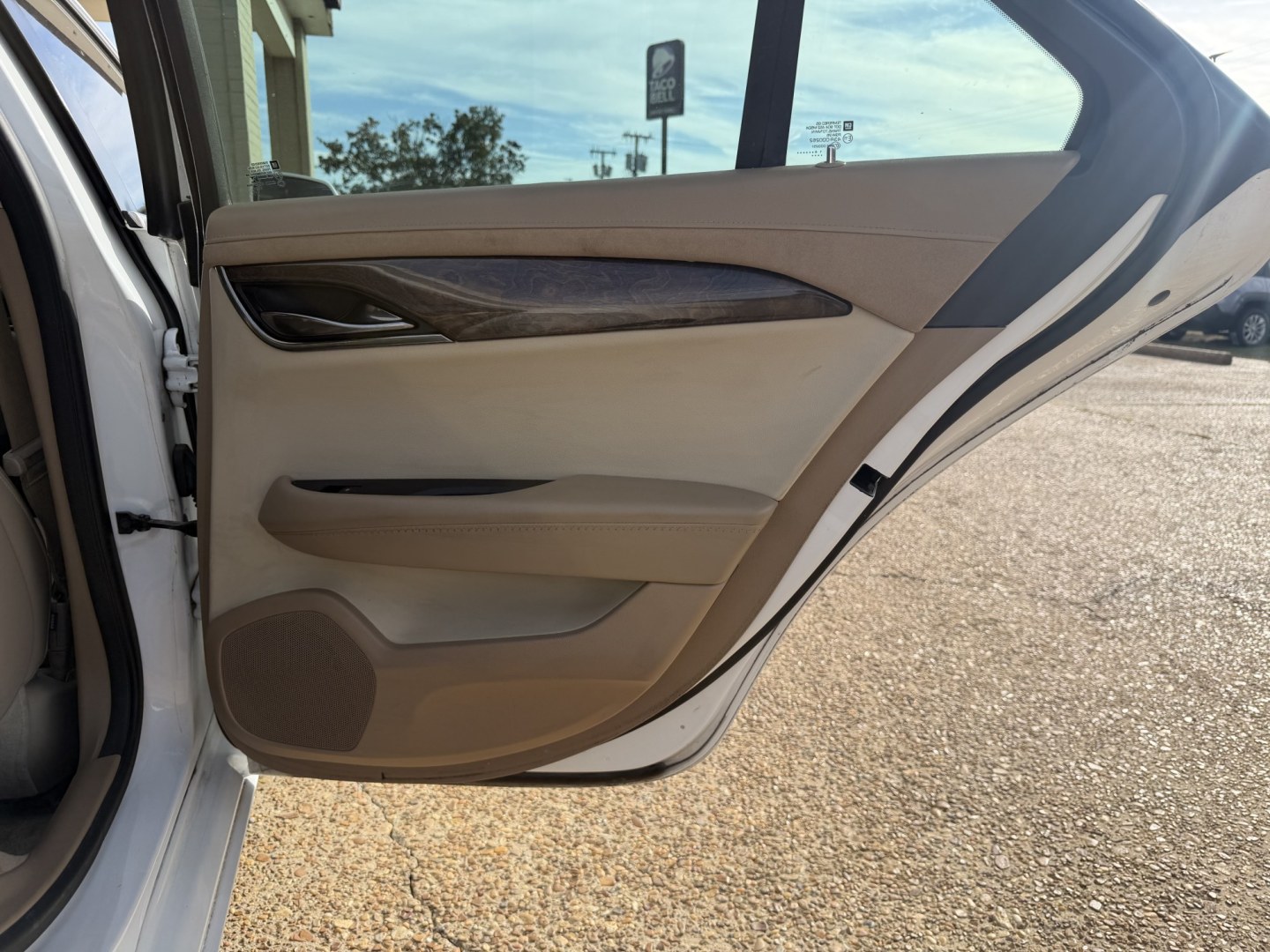 2015 WHITE CADILLAC ATS LUXURY (1G6AH5RX9F0) , located at 922 W. Beacon St., Philadelphia, MS, 39350, (601) 650-3675, 32.770447, -89.127151- Photo#15